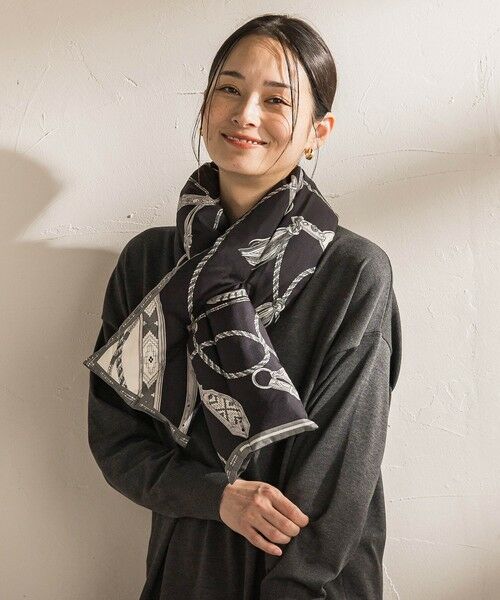 LAUTREAMONT / ロートレアモン マフラー・ショール・スヌード・ストール | 【manipuri】シルクダウンストール | 詳細8