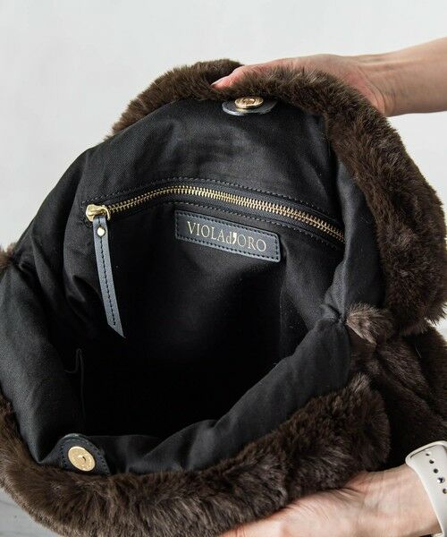 LAUTREAMONT / ロートレアモン その他小物 | 【VIOLAd'ORO】エコファーチェーントート　ELMO / V-8924 | 詳細7