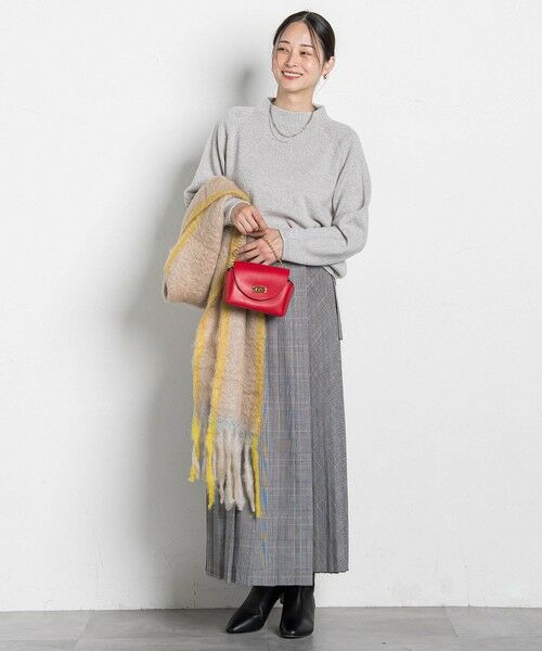 LAUTREAMONT / ロートレアモン マフラー・ショール・スヌード・ストール | 【WEB限定】【814EZCARAY/エスカライ】 Twist Frame モヘヤストール | 詳細1