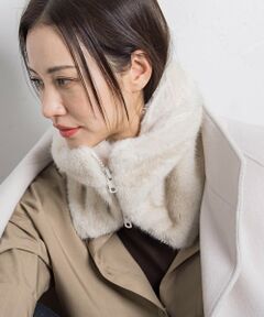 LAUTREAMONT / ロートレアモン マフラー・ショール・スヌード・ストール | 【WEB限定】【THROW/スロー】Eco Fur Neck Warmer
