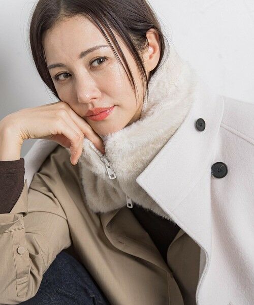 LAUTREAMONT / ロートレアモン マフラー・ショール・スヌード・ストール | 【WEB限定】【THROW/スロー】Eco Fur Neck Warmer | 詳細1