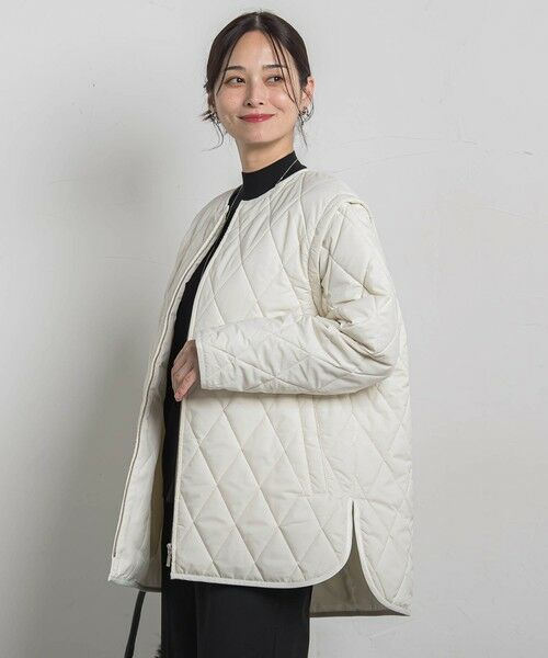 LAUTREAMONT / ロートレアモン ダッフルコート | 撥水キルティングコート≪袖取り外し可能≫ | 詳細1