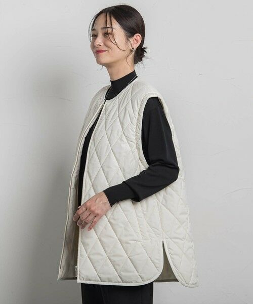 LAUTREAMONT / ロートレアモン ダッフルコート | 撥水キルティングコート≪袖取り外し可能≫ | 詳細4