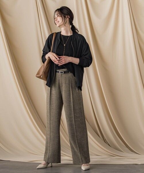 LAUTREAMONT / ロートレアモン テーラードジャケット | キレイ×リラックス ライトブルゾン ≪接触冷感 / UV / 洗濯機で洗える≫ | 詳細6