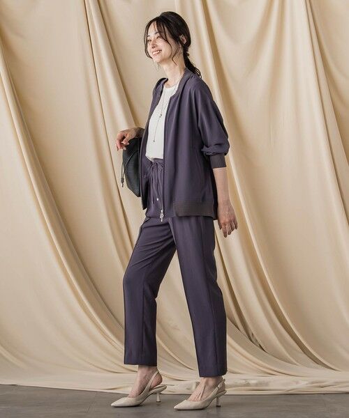 LAUTREAMONT / ロートレアモン テーラードジャケット | キレイ×リラックス ライトブルゾン ≪接触冷感 / UV / 洗濯機で洗える≫ | 詳細16