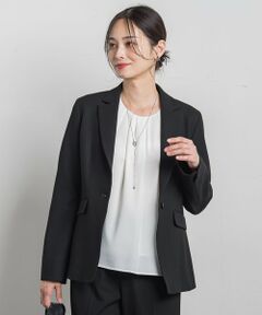 LAUTREAMONT / ロートレアモン テーラードジャケット | 両面起毛テーラードジャケット≪洗える/セットアップ対応≫