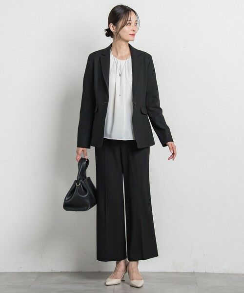 LAUTREAMONT / ロートレアモン テーラードジャケット | 両面起毛テーラードジャケット≪洗える/セットアップ対応≫ | 詳細1