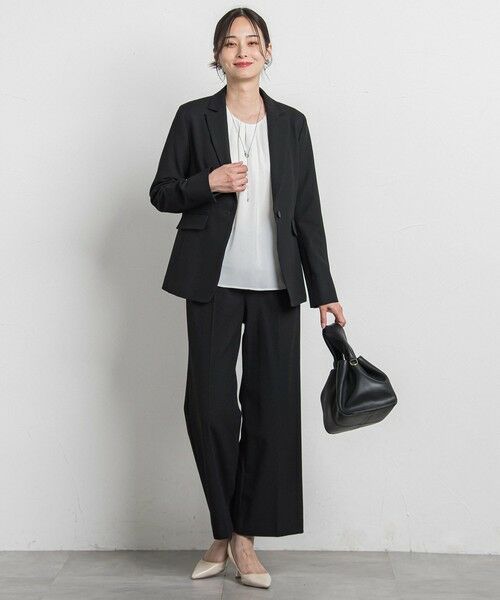 LAUTREAMONT / ロートレアモン テーラードジャケット | 両面起毛テーラードジャケット≪洗える/セットアップ対応≫ | 詳細2