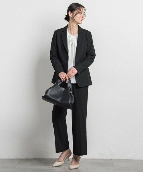 LAUTREAMONT / ロートレアモン テーラードジャケット | 両面起毛テーラードジャケット≪洗える/セットアップ対応≫ | 詳細3