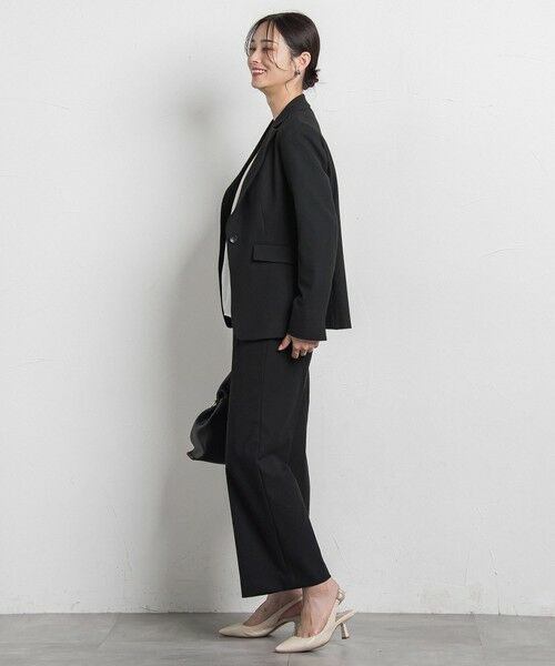 LAUTREAMONT / ロートレアモン テーラードジャケット | 両面起毛テーラードジャケット≪洗える/セットアップ対応≫ | 詳細4