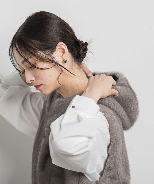 LAUTREAMONT / ロートレアモン ダウンジャケット・ベスト | リバーシブルファーフーディベスト | 詳細2