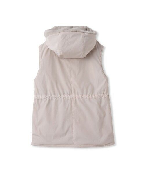 LAUTREAMONT / ロートレアモン ダウンジャケット・ベスト | リバーシブルファーフーディベスト | 詳細26