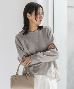 LAUTREAMONT / ロートレアモン カットソー | ラメ裏毛カットソー