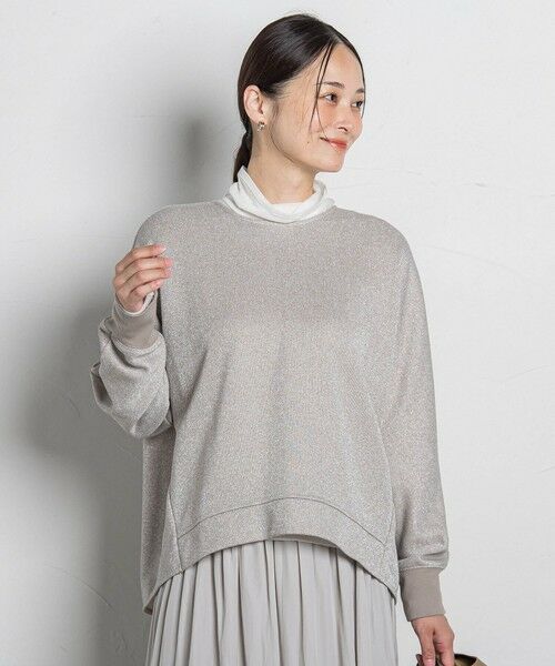 LAUTREAMONT / ロートレアモン カットソー | ラメ裏毛カットソー | 詳細5