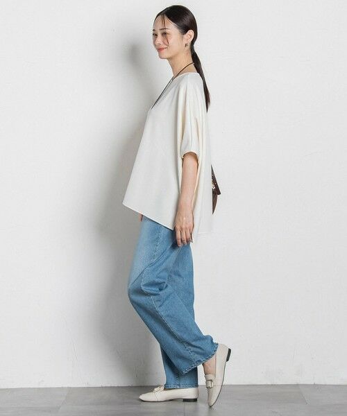 LAUTREAMONT / ロートレアモン カットソー | ライトダンボールジョーゼットカルゼカットソー | 詳細5