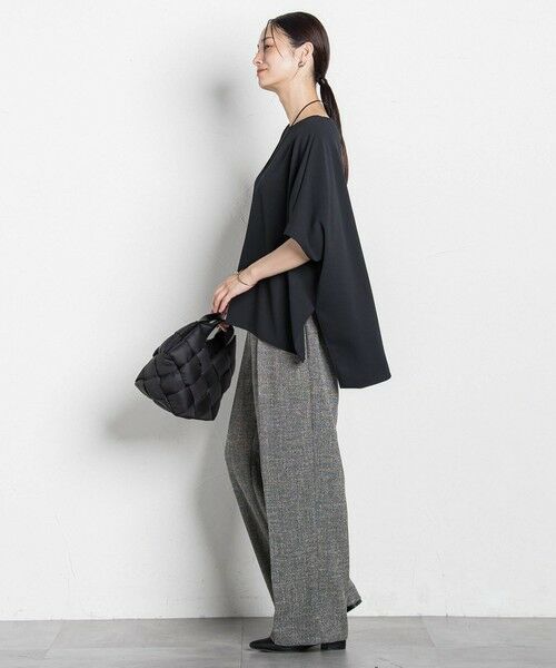 LAUTREAMONT / ロートレアモン カットソー | ライトダンボールジョーゼットカルゼカットソー | 詳細14