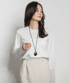 LAUTREAMONT / ロートレアモン カットソー | マシュマロポンチカットソー≪洗える/シワになりにくい≫