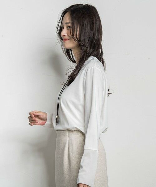 LAUTREAMONT / ロートレアモン カットソー | マシュマロポンチカットソー≪洗える/シワになりにくい≫ | 詳細1