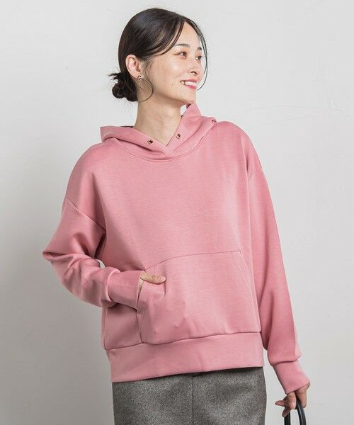 LAUTREAMONT/ロートレアモン 【WEB限定】ふんわリッチパーカー&#8810;手洗い可能&#8811; ピンク 9号