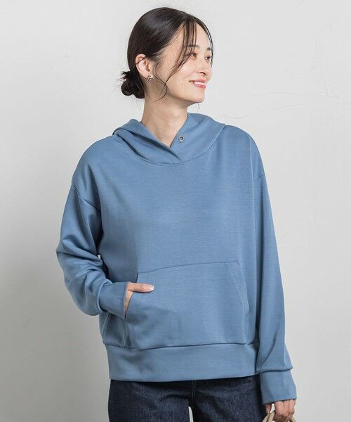 LAUTREAMONT / ロートレアモン カットソー | 【WEB限定】ふんわリッチパーカー≪手洗い可能≫ | 詳細9