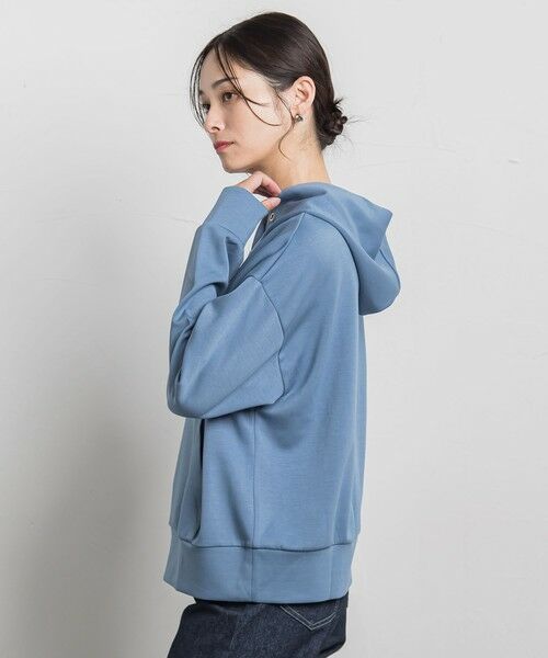 LAUTREAMONT/ロートレアモン 【WEB限定】ふんわリッチパーカー&#8810;手洗い可能&#8811; ブルー 11号