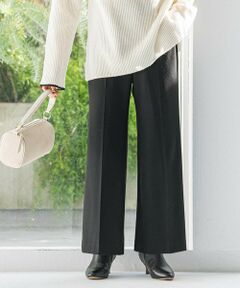 両面起毛ワイドパンツ≪WEB限定13号/洗える/セットアップ対応≫