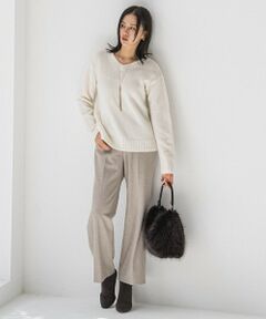 LAUTREAMONT / ロートレアモン その他パンツ | 両面起毛ワイドパンツ≪WEB限定13号/洗える/セットアップ対応≫