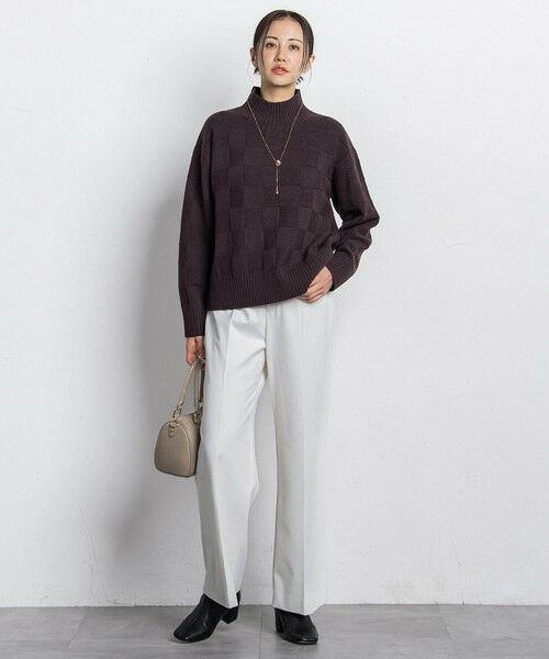 LAUTREAMONT / ロートレアモン その他パンツ | 両面起毛ワイドパンツ≪WEB限定13号/洗える/セットアップ対応≫ | 詳細12