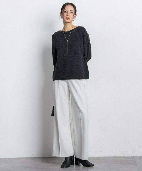 LAUTREAMONT / ロートレアモン その他パンツ | 両面起毛ワイドパンツ≪WEB限定13号/洗える/セットアップ対応≫ | 詳細15