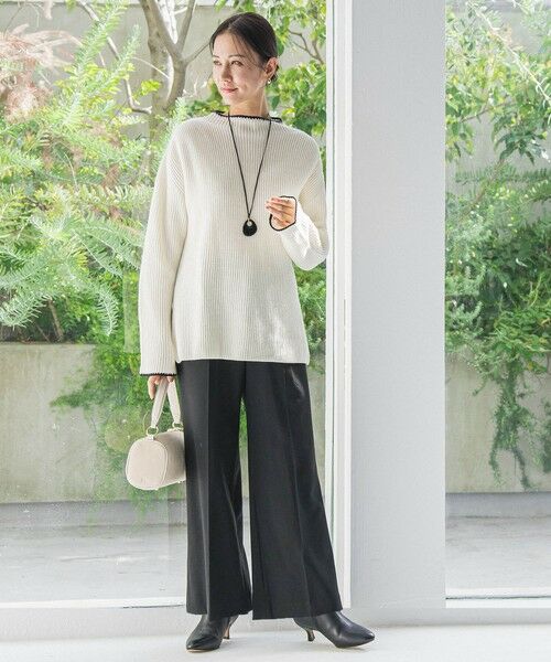 LAUTREAMONT / ロートレアモン その他パンツ | 両面起毛ワイドパンツ≪WEB限定13号/洗える/セットアップ対応≫ | 詳細16