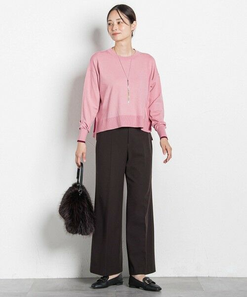 LAUTREAMONT / ロートレアモン その他パンツ | 両面起毛ワイドパンツ≪WEB限定13号/洗える/セットアップ対応≫ | 詳細28