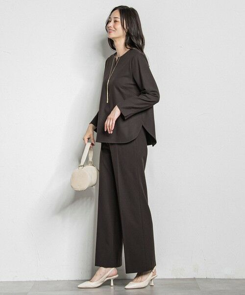 LAUTREAMONT / ロートレアモン その他パンツ | 両面起毛ワイドパンツ≪WEB限定13号/洗える/セットアップ対応≫ | 詳細22