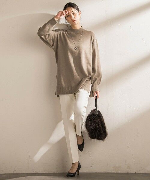 LAUTREAMONT / ロートレアモン その他パンツ | 両面起毛テーパードパンツ≪WEB限定13号/洗える/セットアップ対応≫ | 詳細7