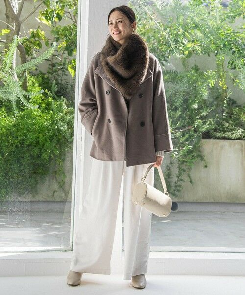 LAUTREAMONT / ロートレアモン その他パンツ | カリーヌサテンパンツ≪洗える≫ | 詳細2