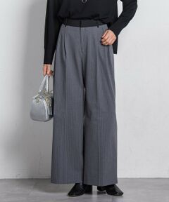 LAUTREAMONT / ロートレアモン その他パンツ | ライトウェイトストレッチワイドパンツ≪洗える≫