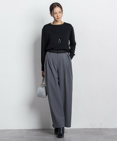 LAUTREAMONT / ロートレアモン その他パンツ | ライトウェイトストレッチワイドパンツ≪洗える≫ | 詳細17