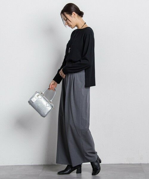 LAUTREAMONT / ロートレアモン その他パンツ | ライトウェイトストレッチワイドパンツ≪洗える≫ | 詳細18