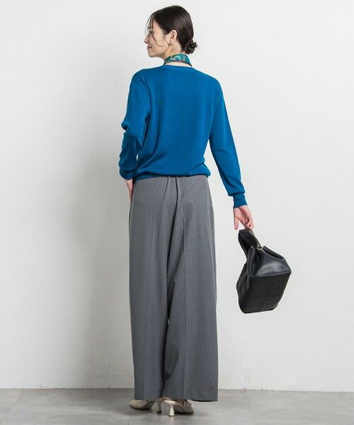 LAUTREAMONT / ロートレアモン その他パンツ | ライトウェイトストレッチワイドパンツ≪洗える≫ | 詳細8