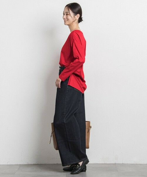 LAUTREAMONT / ロートレアモン その他パンツ | 【WEB限定】365デニムパンツ ワイドシルエット≪洗える≫ | 詳細2