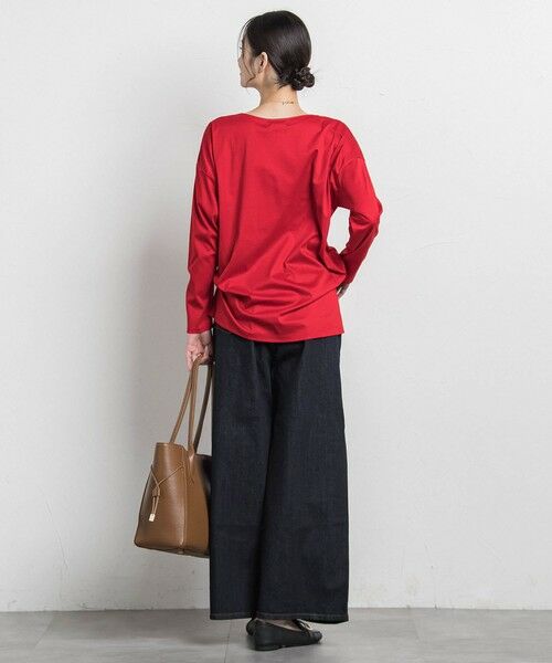 LAUTREAMONT / ロートレアモン その他パンツ | 【WEB限定】365デニムパンツ ワイドシルエット≪洗える≫ | 詳細3