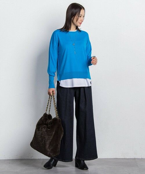 LAUTREAMONT / ロートレアモン その他パンツ | 【WEB限定】365デニムパンツ ワイドシルエット≪洗える≫ | 詳細27