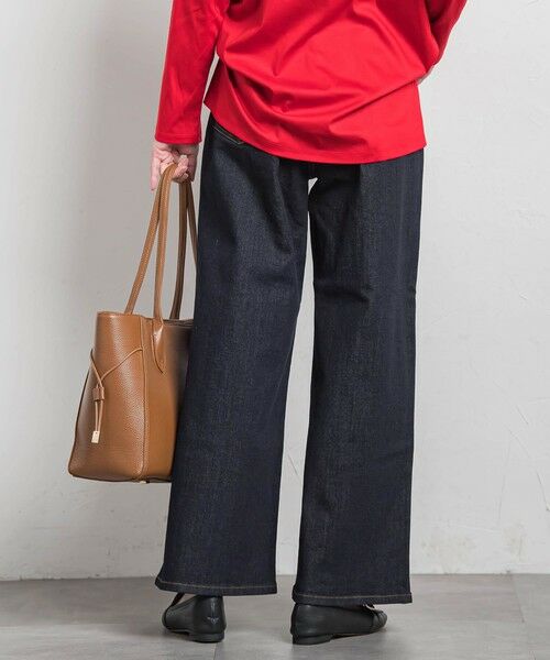 LAUTREAMONT / ロートレアモン その他パンツ | 【WEB限定】365デニムパンツ ワイドシルエット≪洗える≫ | 詳細6