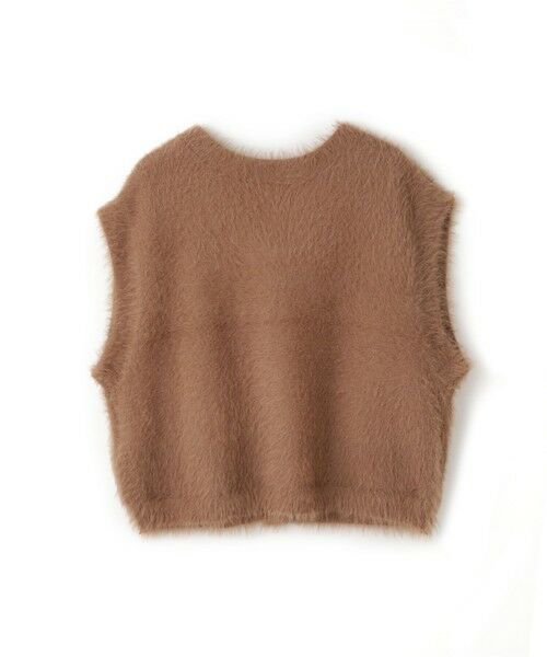 LAUTREAMONT / ロートレアモン ニット・セーター | フェザーヤーンニットベスト | 詳細12