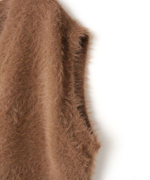 LAUTREAMONT / ロートレアモン ニット・セーター | フェザーヤーンニットベスト | 詳細15