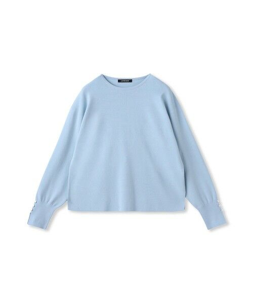 LAUTREAMONT / ロートレアモン ニット・セーター | 袖ボタンクルーネックニット ≪手洗い可能≫ | 詳細1