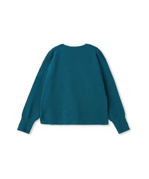 LAUTREAMONT / ロートレアモン ニット・セーター | 袖ボタンクルーネックニット ≪手洗い可能≫ | 詳細10