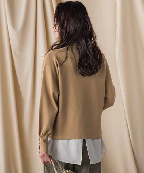 LAUTREAMONT / ロートレアモン ニット・セーター | 袖ボタンクルーネックニット ≪手洗い可能≫ | 詳細23