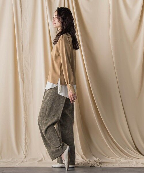 LAUTREAMONT / ロートレアモン ニット・セーター | 袖ボタンクルーネックニット ≪手洗い可能≫ | 詳細27