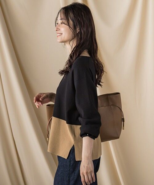 LAUTREAMONT / ロートレアモン ニット・セーター | 袖ボタンクルーネックニット ≪手洗い可能≫ | 詳細30