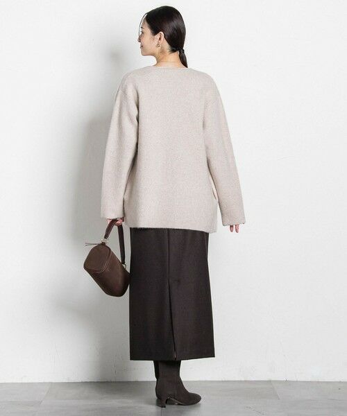 LAUTREAMONT / ロートレアモン カーディガン・ボレロ | フォックス混ニットジャケット | 詳細6